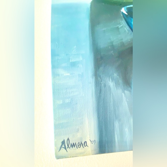 🖼️ORIGINAL PAINTING Signed by Artist- 20 X 10 - Art Canvas🖼️ - Picture 4 of 8